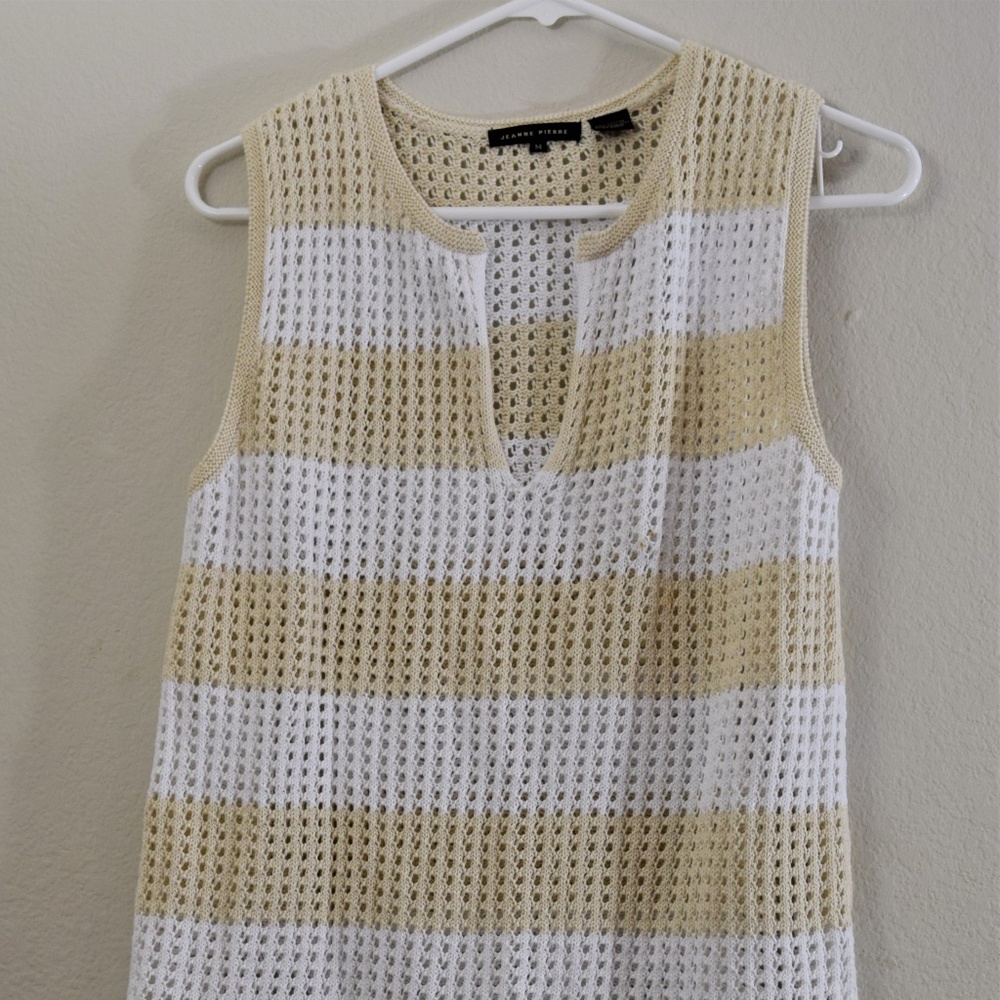 Women Jeanne Pierre Knitted Vest (Size M)